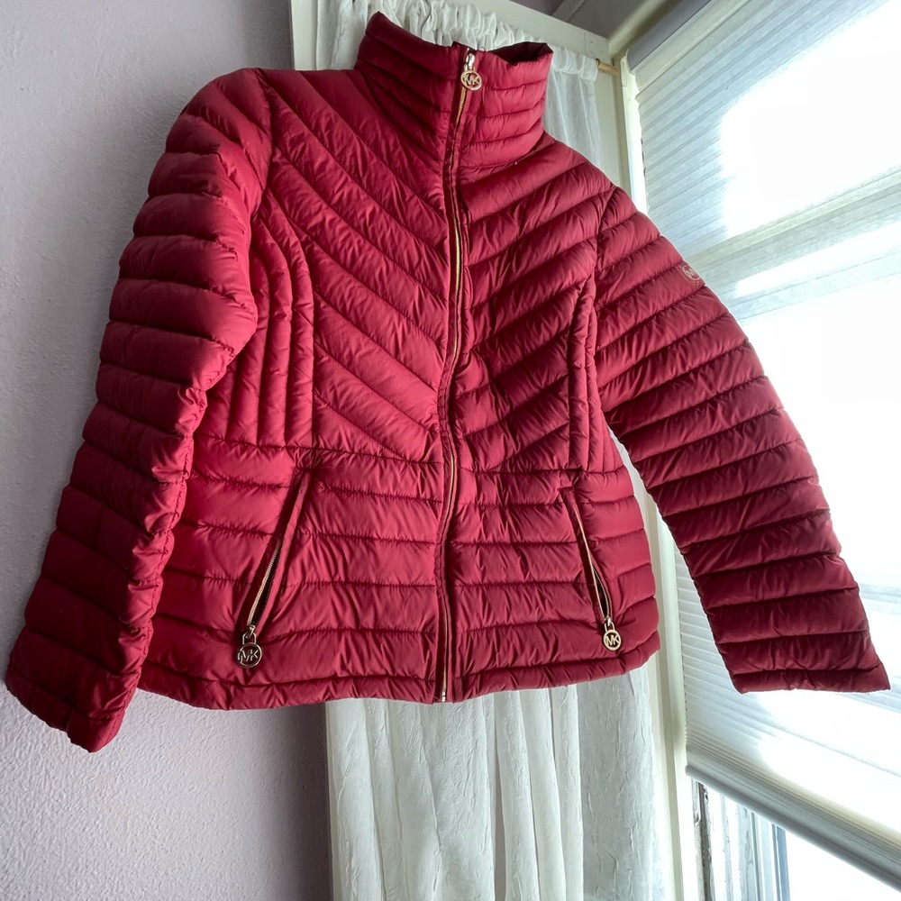 Michael Kors packable down puffer